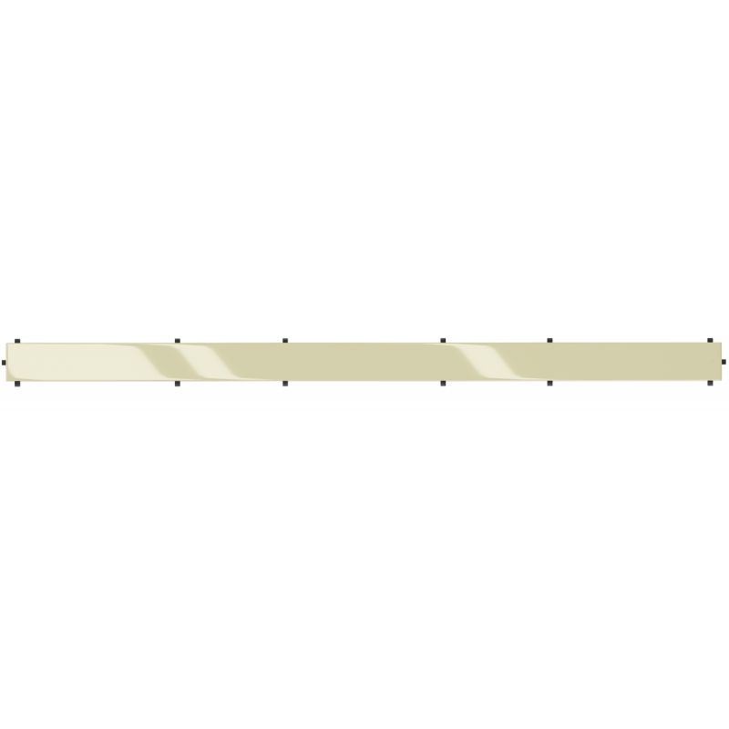 Mexen Flat M13 maskownice 2v1 pro lineární odtok 90 cm, zlatá - 1519090