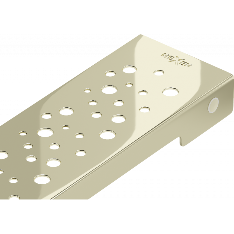 Mexen Flat M12 kryt pro lineární odtok 50 cm, zlatý - 1521050