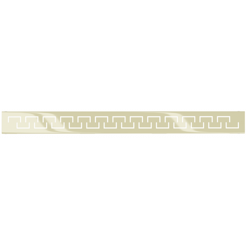 Mexen Flat M15 kryt pro podlahový žlábek 50 cm, zlatý - 1524050