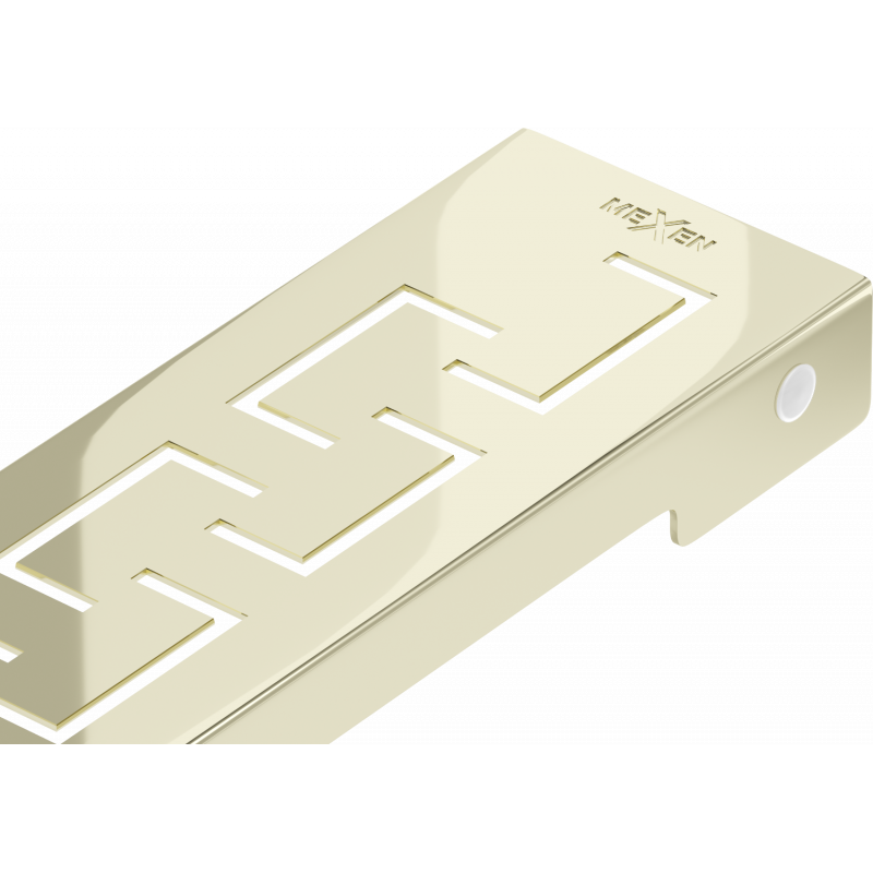 Mexen Flat M15 zakrývací deska pro lineární odtok 80 cm, zlatá - 1524080