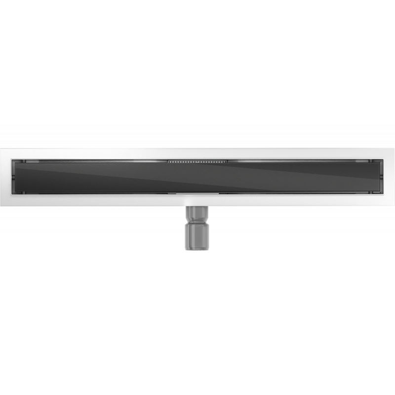 Mexen Flat MGB lineární odtok 60 cm, černé sklo - 1026060-15