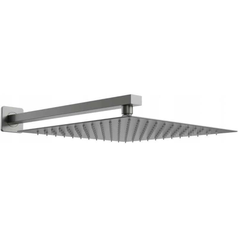 Mexen Slim sprchová hlavice 30 x 30 cm s ramenní sprchou, grafit - 79130112-66