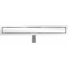 Mexen Flat MGW liniový odtok 60 cm, bílé sklo - 1027060-15