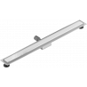 Mexen Flat MGW liniový odtok 90 cm, bílé sklo - 1027090-15