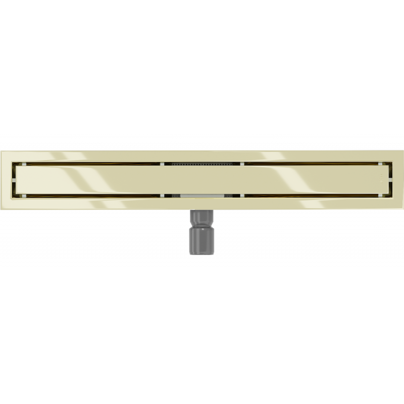 Mexen Flat M13 lineární odtok 2v1 50 cm, zlatý - 1510050-15