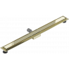 Mexen Flat M13 liniový odtok 2v1 90 cm, zlatý - 1510090-15
