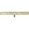 Mexen Flat M13 liniový odtok 2v1 90 cm, zlatý - 1510090-15