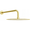 Mexen Slim sprchová hlavice 25 cm s ramenní sprchou, zlatá - 79225211-50