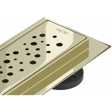 Mexen Flat M12 lineární odtok 70 cm, zlatý - 1521070-15