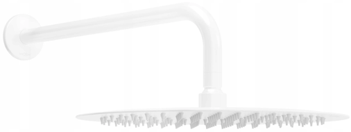 Mexen Slim sprchová hlavice 30 cm s ramenem sprchy, bílá - 79230211-20