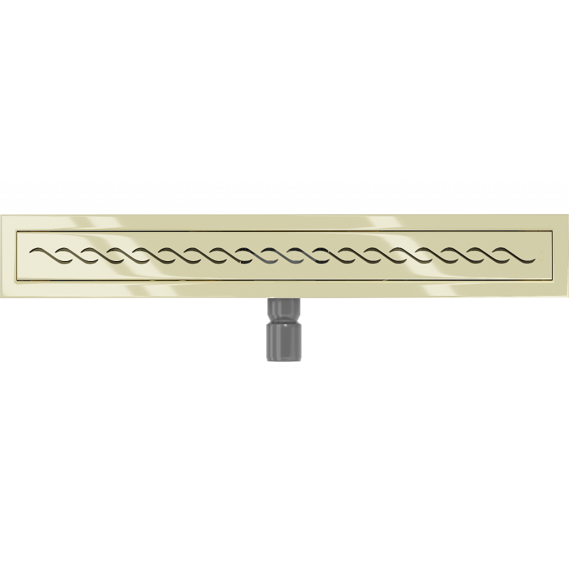 Mexen Flat M18 liniový odtok 50 cm, zlatý - 1523050-15