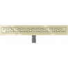 Mexen Flat M15 lineární odtok 60 cm, zlatý - 1524060-15