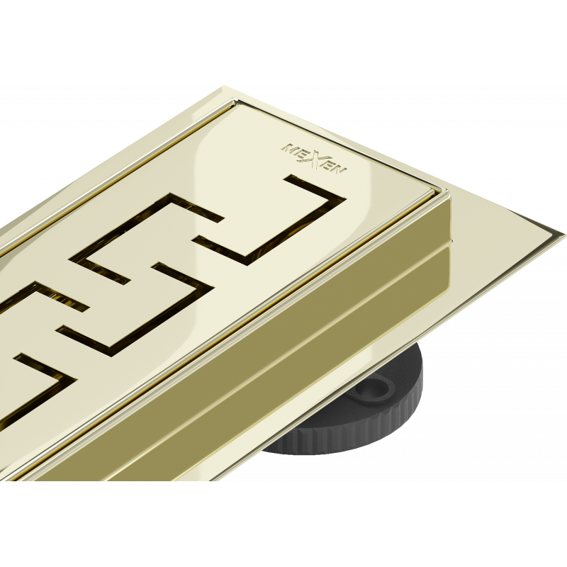 Mexen Flat M15 lineární odtok 90 cm, zlatý - 1524090-15