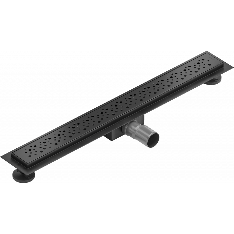 Mexen Flat M12 liniový odtok 60 cm, černý - 1721060-15