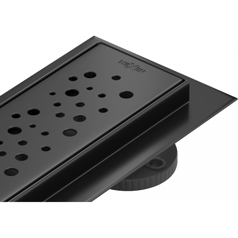 Mexen Flat M12 lineární odtok 70 cm, černý - 1721070-15