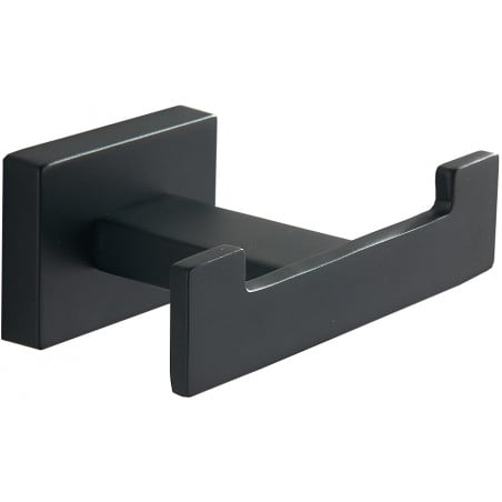 Mexen Arno dvojitý háček na ručník, černý - 7020735-70