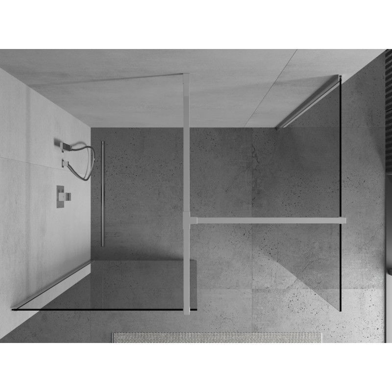 Mexen Kioto sprchová stěna Walk-in 155 x 70 cm, transparent, chrom - 800-155-202-01-00-070