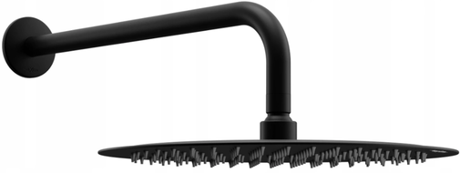 Mexen Slim sprchová hlavice 30 cm s ramenním především, černá - 79230211-70