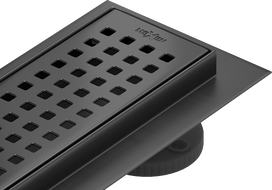 Mexen Flat M08 lineární odtok 90 cm, černý - 1725090-15