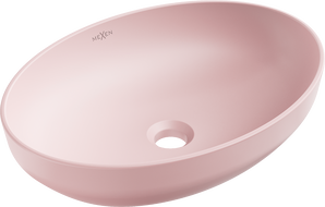 Mexen Cornelia umyvadlo na desku 50 x 37 cm, růžová mat - 21885044