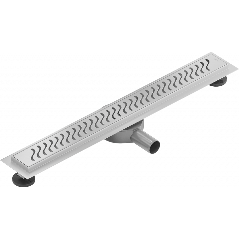 Mexen Flat 360° M09 rotační lineární odtok 70 cm, inox - 1028070-40