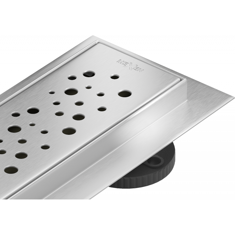 Mexen Flat 360° M12 otočný liniový odtok 70 cm, inox - 1021070-40