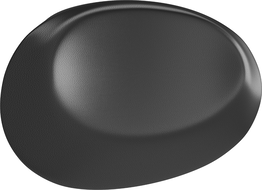 Mexen M07 černý opěrák do vany - 55007-70