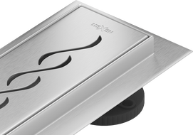 Mexen Flat 360° M18 otočný lineární odtok 50 cm, inox - 1023050-40