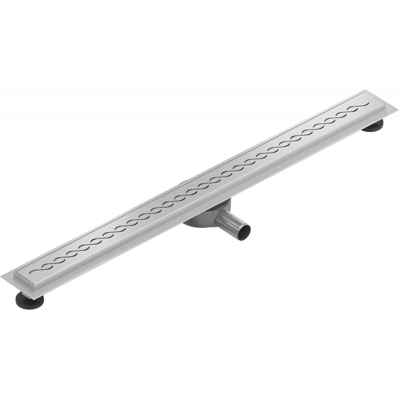 Mexen Flat 360° M18 otočný liniový odtok 80 cm, inox - 1023080-40