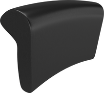 Mexen M10 opěrka hlavy do vany, černá - 55010-70