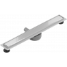 Mexen Flat 360° MGW rotační lineární odtok 60 cm, bílé sklo - 1027060-40