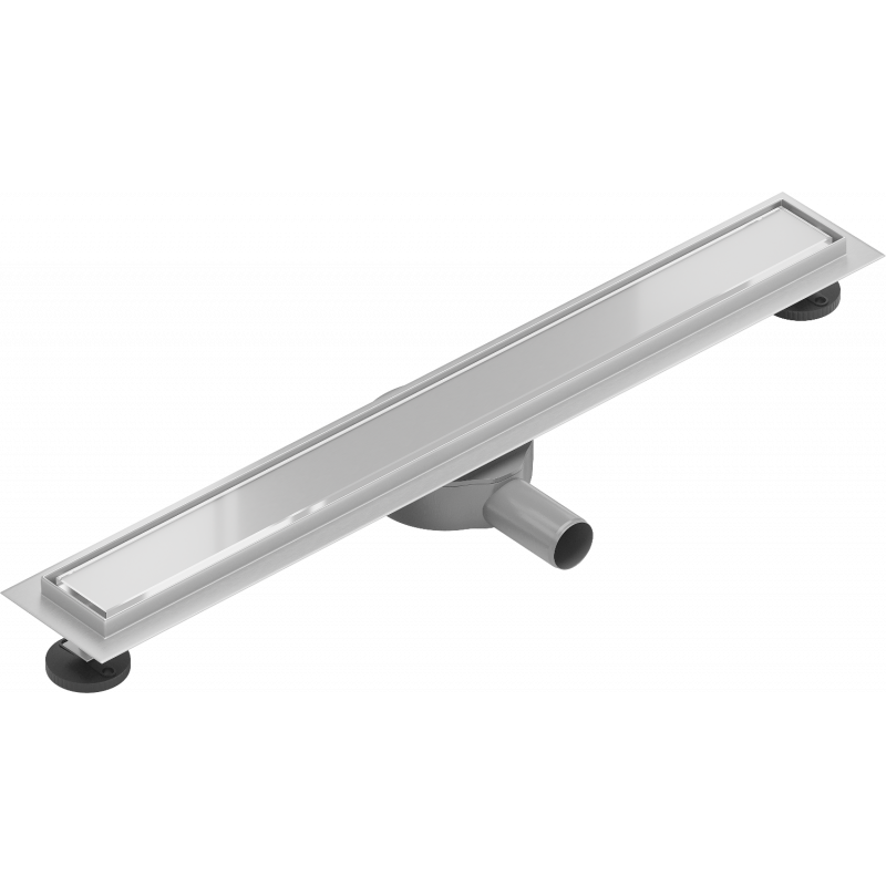 Mexen Flat 360° MGW rotační lineární odtok 60 cm, bílé sklo - 1027060-40
