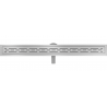 Mexen Flat 360° M01 otočný lineární odtok 90 cm, inox - 1020090-40