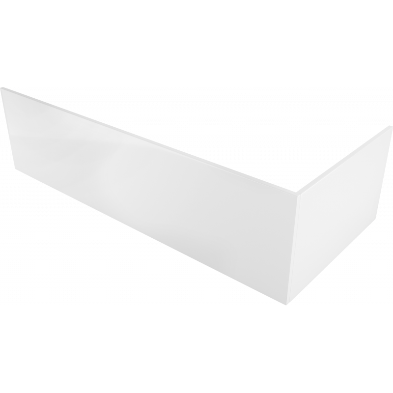 Mexen Uni kryt pro obdélníkovou vanu 170x80 cm, bílý - 55099-17080