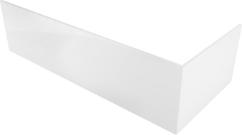 Mexen Uni kryt pro obdélníkovou vanu 170x80 cm, bílý - 55099-17080