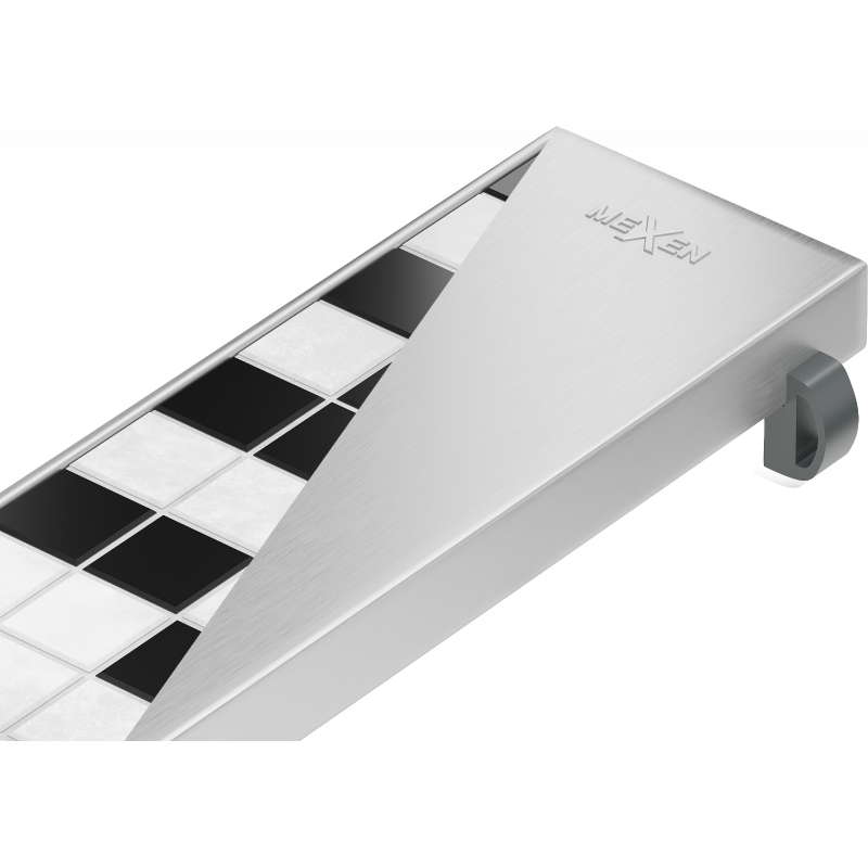 Mexen Flat M13 kryt 2v1 pro liniový odtok 50 cm, inox - 1019050