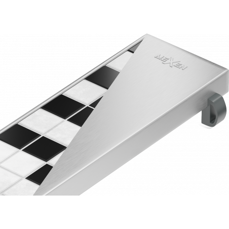 Mexen Flat Kryt M13 2v1 pro liniový odtok 80 cm, nerez - 1019080