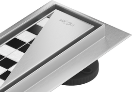 Mexen Flat 360° M13 otočný lineární odtok 2v1 80 cm, inox - 1010080-40