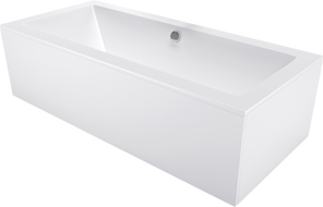 Mexen Cube obdélníková vana 170 x 80 cm s krytem, bílá - 55051708000X