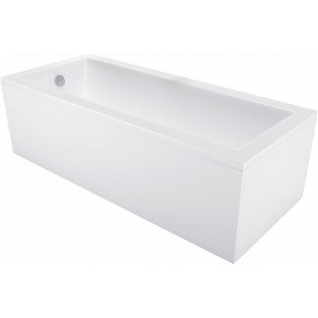 Mexen Cubik obdélníková vana 150 x 70 cm s krytem, bílá - 55031507000X