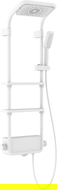 Mexen Dazz sprchová sada nástěnná s dešťovou sprchou a baterií, bílá - 78107-20