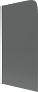 Mexen Felix vanová zástěna 1-křídlová 70 x 140 cm, grafit, chrom - 890-070-001-01-40