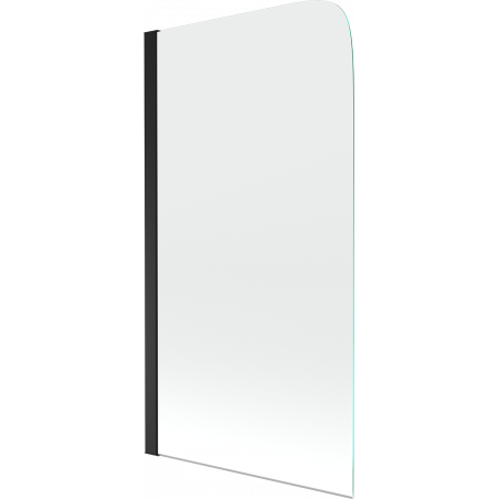 Mexen Felix sprchová zástěna 1-křídlová 70 x 140 cm, transparentní, černá - 890-070-001-70-00