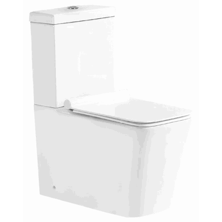 Mexen Cube kompaktní WC s pomalu padajícím sedátkem, bílá - 31014000