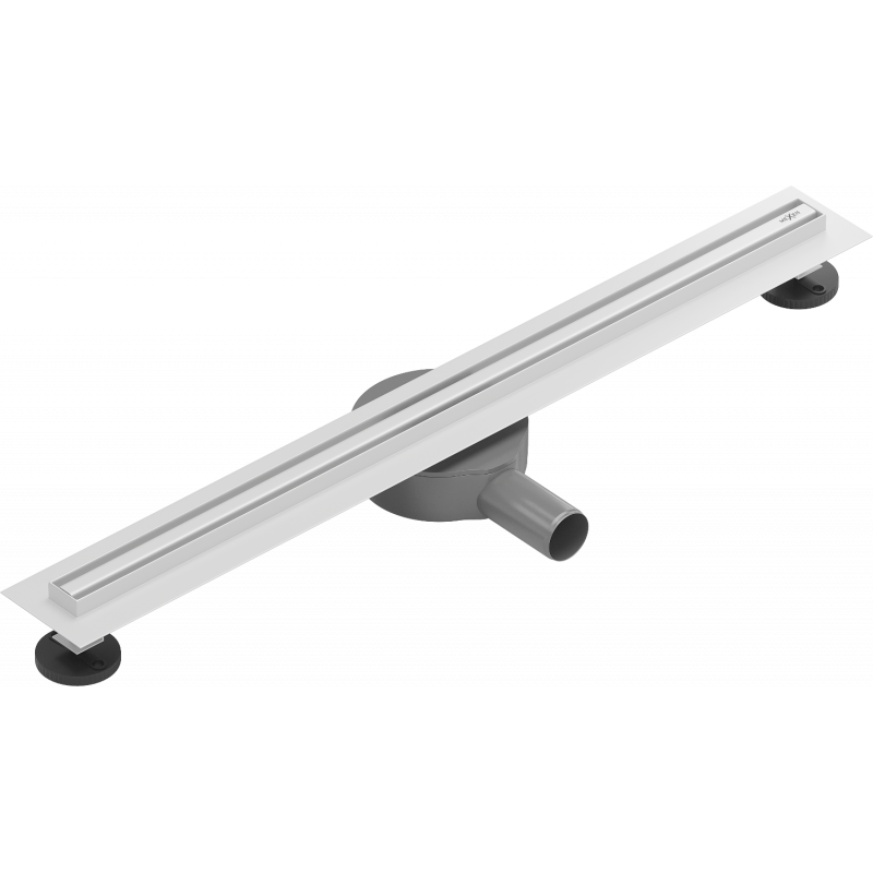 Mexen Flat 360° Slim rotující lineární odtok 60 cm, bílý - 1241060