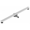 Mexen Flat 360° Slim otočný lineární odtok 100 cm, bílý - 1241100