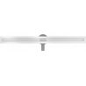 Mexen Flat 360° Slim otočný lineární odtok 110 cm, bílý - 1241110