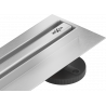 Mexen Flat 360° Slim otočný lineární odtok 120 cm, nerez - 1041120