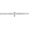Mexen Flat 360° Slim otočný lineární odtok 120 cm, nerez - 1041120