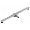 Mexen Flat 360° Slim otočný liniový odtok 90 cm, nerez - 1041090